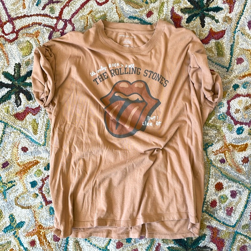 American Eagle Rolling Stones t shirt
